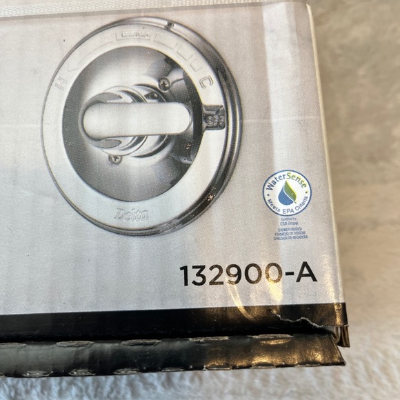 Delta Classic Shower Valve Trim Kit Chrome Finish 132900-A - Picture 2 of 5